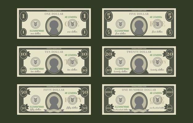 Money Mockup Vector Art Icons and Graphics for Free Download