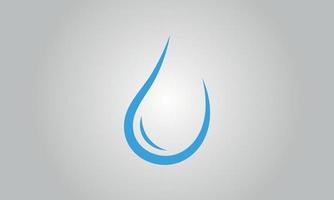 Archivo de vector libre de diseño de icono de logotipo de gota de agua.