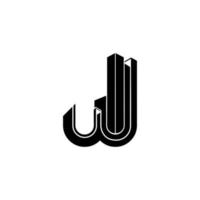 letter w building logo free vector template.