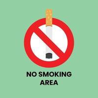No smoking vector signs suittable for non-smoking rooms as well as company logos or icons