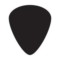 guitar pick icon vector for graphic design, logo, website, social media, mobile app, UI