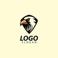 logotipo de la mascota del águila vector