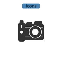 photography icons  symbol vector elements for infographic web