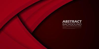 Red background vector overlap layer on dark space for background design. editable Eps10 Vector Template