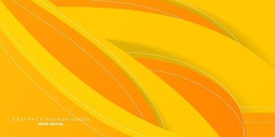 yellow and orange background with modern design , trendy and cool pattern.Eps10 vector