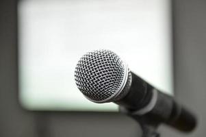 microphone in a room photo