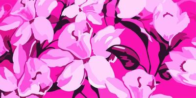 Flower Background pink. free vector