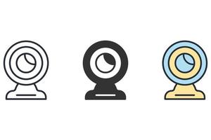 camera icons  symbol vector elements for infographic web