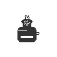 toaster icons  symbol vector elements for infographic web