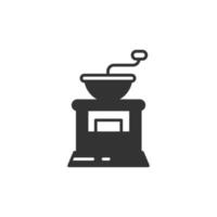 coffee grinder icons  symbol vector elements for infographic web