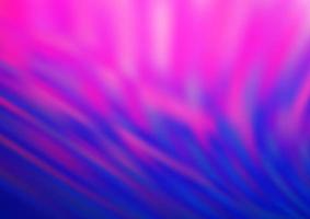 Light Pink, Blue vector blurred shine abstract pattern.