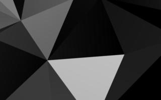 Light Silver, Gray vector low poly cover.