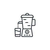 Juicer icons  symbol vector elements for infographic web