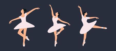 ballet dance icon design vector