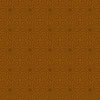 Celtic Knots Inspired Seamless Pattern vector