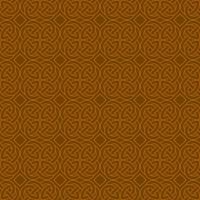 Celtic Knots Inspired Seamless Pattern vector