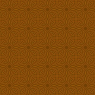 Celtic Knots Inspired Seamless Pattern