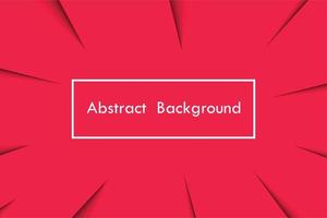 The abstract background is a red template with a patterned border around the edges. Can be used in advertising or poster work vector