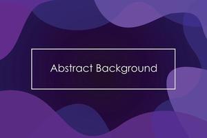 Abstract background template with wavy curves. Emphasize the use of blue and purple tones. that conveys the mystery using the gradation technique of shades vector