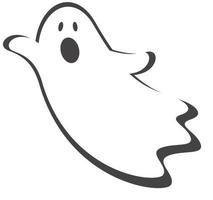 Ghost for halloween holiday. vector