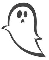 Ghost for halloween holiday. vector