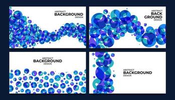 abstract background circle elements. Colorful geometric Circular wallpaper vector