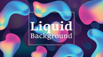 3D abstract geometric Liquid color background design, color vibrant gradient background, Trendy modern design, Vector templates