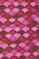 Colorful auspicious fabric pattern for backgrounds and decorations. photo