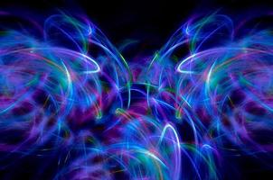 Neon background lights 2 photo