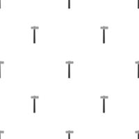 Seamless pattern with hammer icon. Repair symbols. Vector illustration for design, web, wrapping paper, fabric, wallpaper.