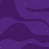 Space background. Outer space purple backdrop. Universe with stars. Vector illustration for any design.