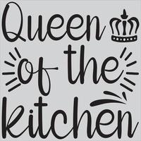 Queen of the kitchen vector