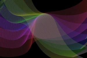 Abstract multi color curve photo