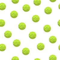 Seamless Pattern with Magic Spheres. Green Abstract Ball. Paper Effect. Vector illustration for Design, Wrapping Paper, Fabric.