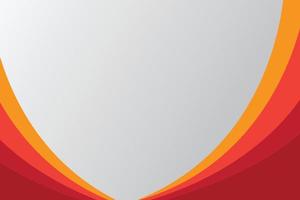 orange background wave vector