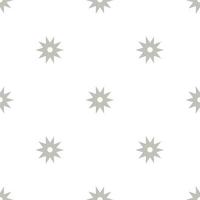 Seamless pattern with shurikens. Ninja weapon. Samurai equipment. Cartoon style. Vector illustration for design, web, wrapping paper, fabric, wallpaper.