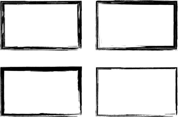 Grunge frame.Grunge background.Abstract vector template.