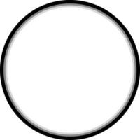 Round frame. Circle Ornamental decorative frame with leaves and floral element vector