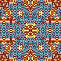 Colorful Mandala Flowers Pattern Boho Symmetrical 843 photo