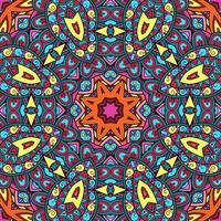 colorido mandala flores patrón boho simétrico 290 foto