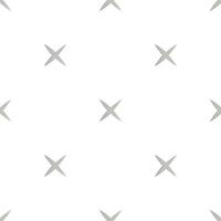 Seamless pattern with shurikens. Ninja weapon. Samurai equipment. Cartoon style. Vector illustration for design, web, wrapping paper, fabric, wallpaper.