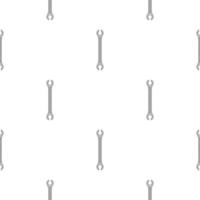 Seamless pattern with wrench icon. Spanner key. Repair symbols. Vector illustration for design, web, wrapping paper, fabric, wallpaper.