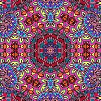 Colorful Mandala Flowers Pattern Boho Symmetrical 440 photo