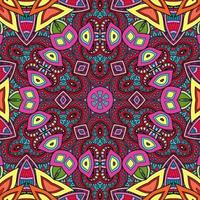 Colorful Mandala Flowers Pattern Boho Symmetrical 535 photo