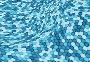 Abstract hexagonal blue pattern design of mesh design artwork background. illustration vector eps10