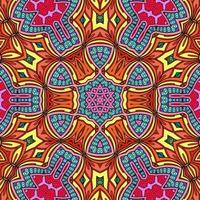 Colorful Mandala Flowers Pattern Boho Symmetrical 804 photo