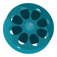 cinema reel tape vector