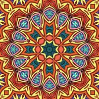 Colorful Mandala Flowers Pattern Boho Symmetrical 989 photo