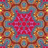 Colorful Mandala Flowers Pattern Boho Symmetrical 828 photo