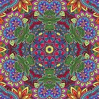 Colorful Mandala Flowers Pattern Boho Symmetrical 76 photo